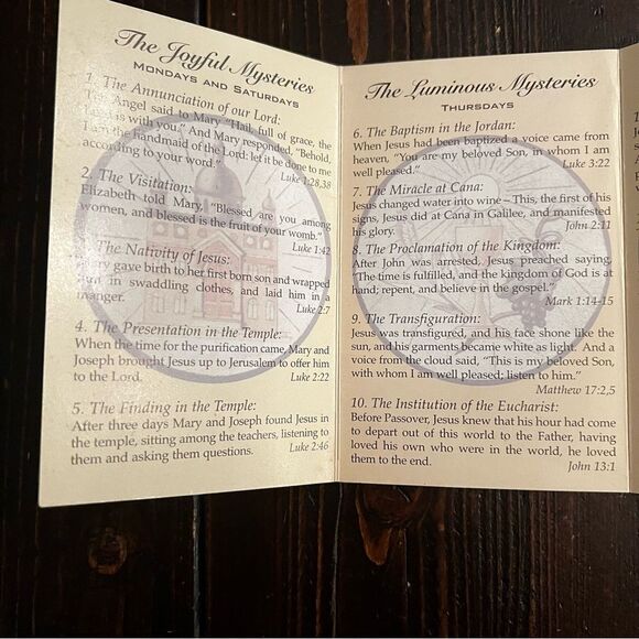 The Holy Rosary Mysteries and Meditations - Picture 2 of 5